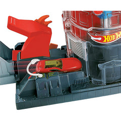 Hot Wheels City Super Fire House Rescue Playset