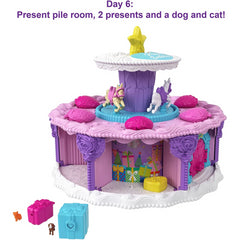 Polly Pocket Birthday Cake Countdown Shape, Package & 25 Surprises