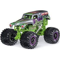 Monster Jam Truck Die-Cast Vehicle 1:24 Scale - Grave Digger Green