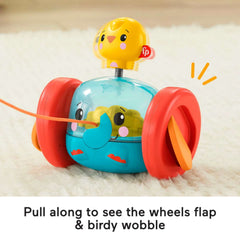 Fisher-Price Rattling Pull Along Elephant for Babies