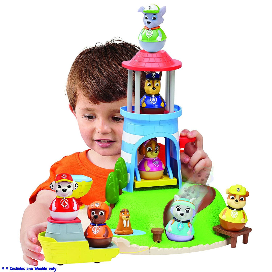 Paw Patrol Weebles - T3706114 Pull-&-Play Seal Island Playset - Maqio