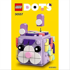 Lego Dots Promo Polybag Set Photo Holder Cube with 109 Pieces