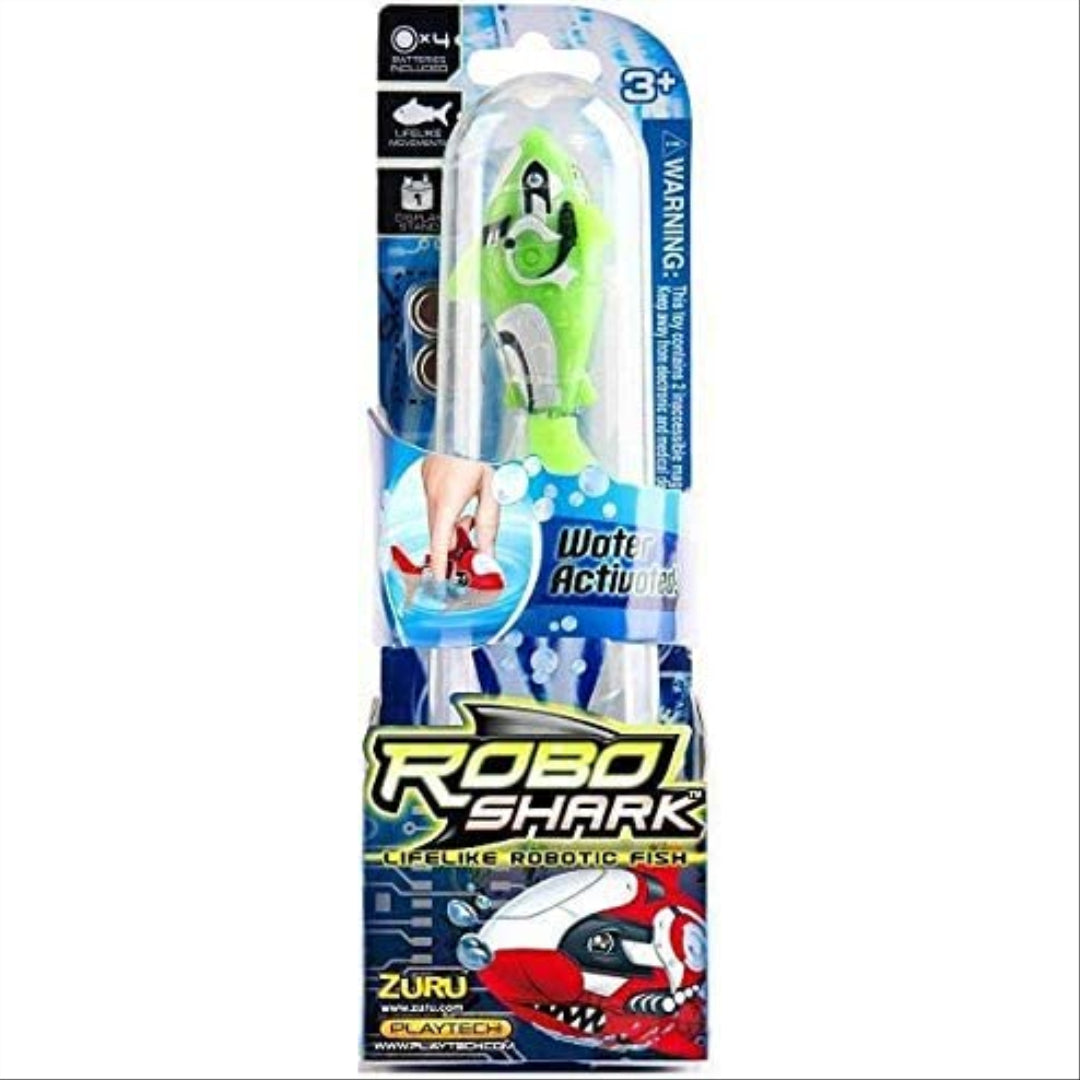 Zuru Robo Fish Water Activated Electronic Pet Green Shark