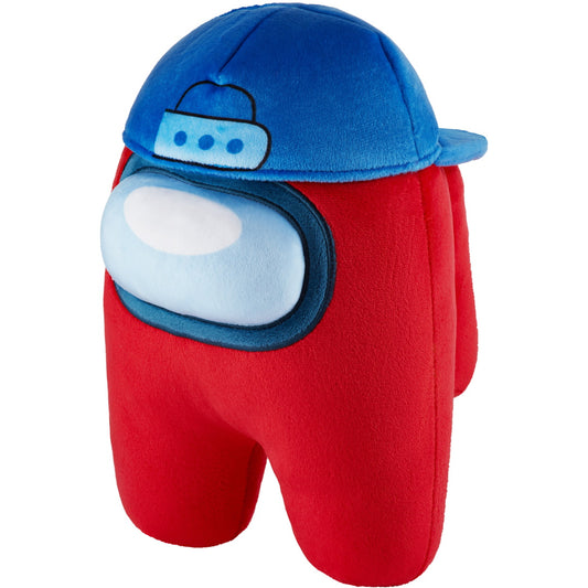 Among Us Series 2 Huggable Plush Crewmate Figure 30cm - Red Blue Hat