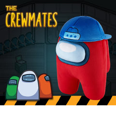 Among Us Series 2 Huggable Plush Crewmate Figure 30cm - Red Blue Hat