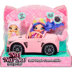 Na!Na!Na! Surprise Soft Plush Pink Convertible Kitty-Themed Doll and Vehicle