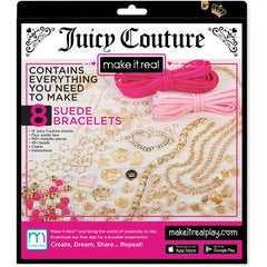 Make It Real Juicy Couture Sweet Suede Bracelets DIY Bracelet Making Kit