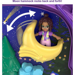 Polly Pocket Pocket World Owlnight Campsite Doll Play Playset