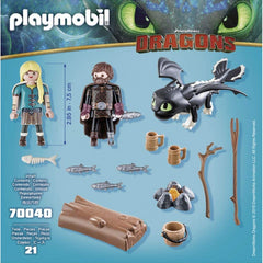 Playmobil 70040 DreamWorks Hiccup and Astrid with Baby Dragon