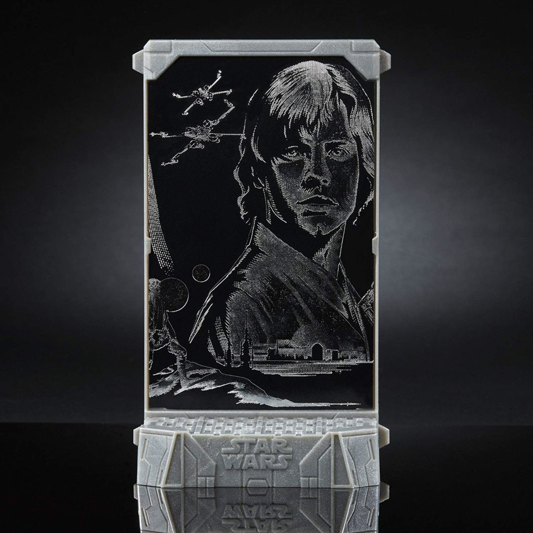 Star Wars The Black Series Titanium Series Luke Skywalker Toy Figure - Maqio