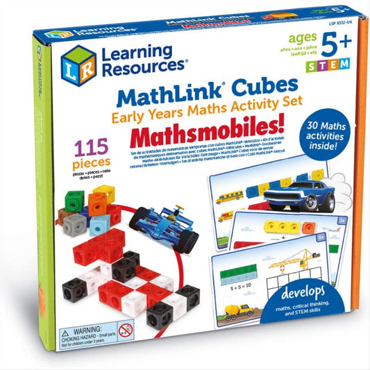 Learning Resources MathLink Cubes Early Maths Activity Set Mathsmobiles