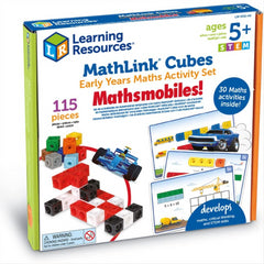 Learning Resources MathLink Cubes Early Maths Activity Set Mathsmobiles