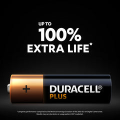 Duracell Plus Double A (AA) Alkaline Batteries 12-Pack