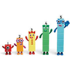 Learning Resources Number Blocks Friends one to Five 5pcs