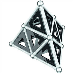Geomag Special Edition Black & White Magnetic Construction Set - 68 Piece