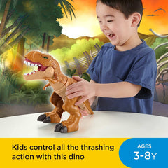Fisher-Price Imaginext Jurassic World Thrashin Action T Rex Dinosaur Figure