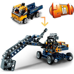 LEGO 42147 Technic 2 in 1 Set Construction Vehicle Set