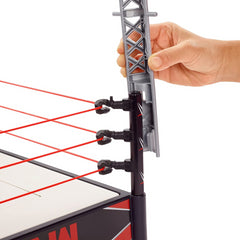 WWE 3 Count Kickout Ring 52cm x 41cm x 32cm & Launcher