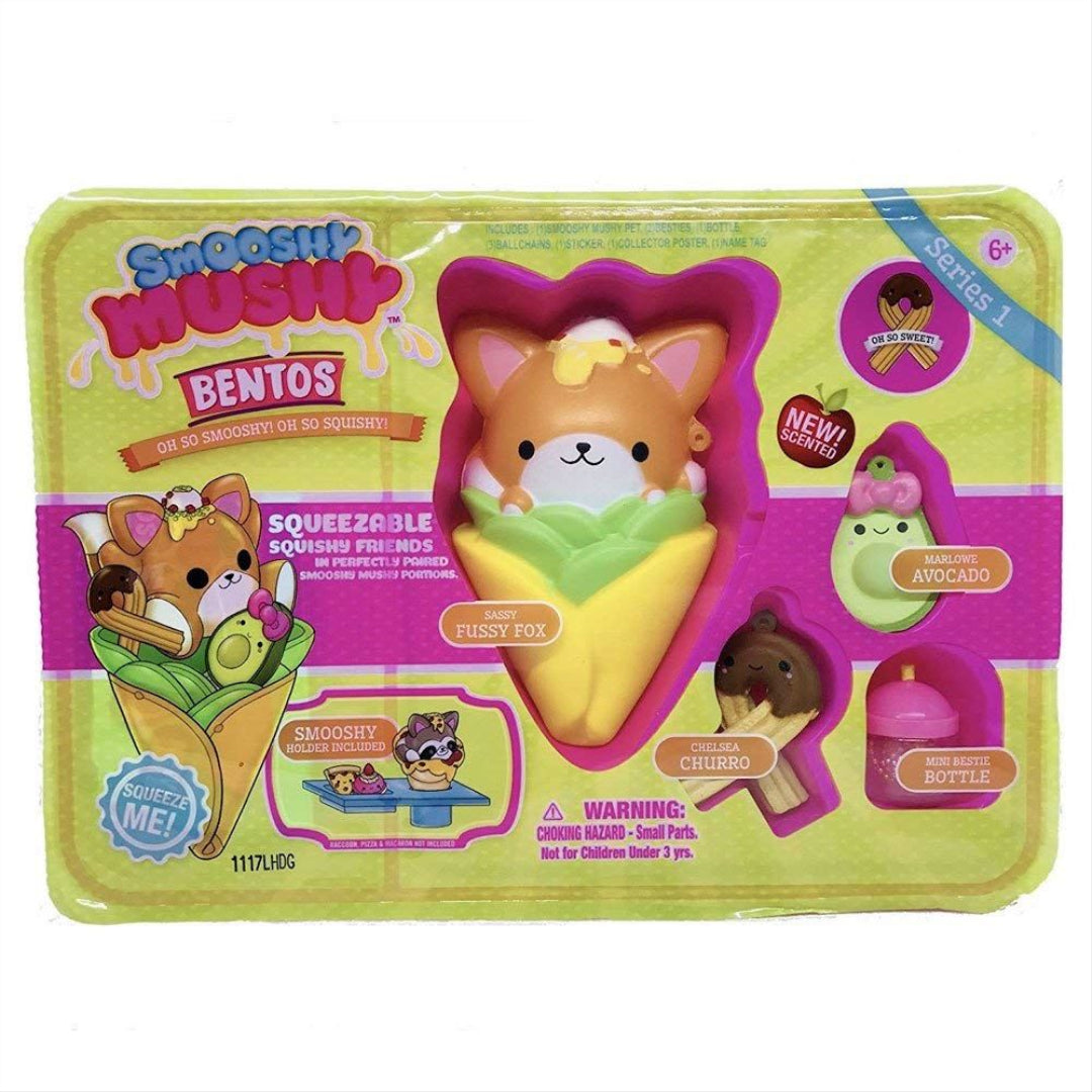 Smooshy Mushy Bento Box Series 1 - Sassy Fussy Fox Squishy Toy - Maqio