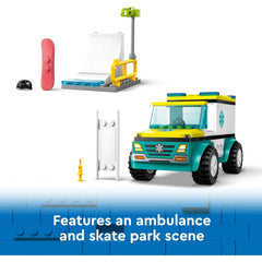 LEGO City 60403 Emergency Ambulance and Snowboarder