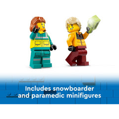 LEGO City 60403 Emergency Ambulance and Snowboarder