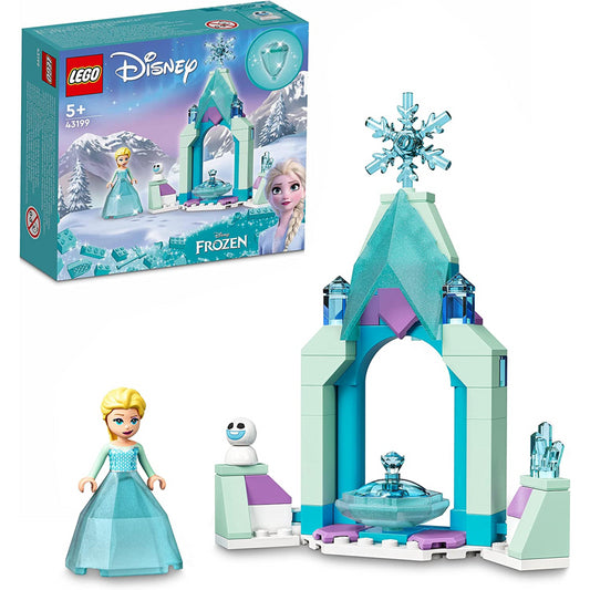 LEGO Disney Frozen Elsa Castle Courtyard Diamond Dress Set 43199