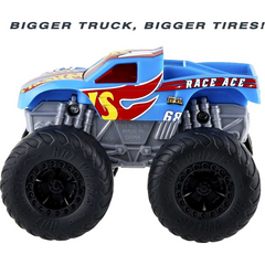 Hot Wheels Monster Trucks Roarin’ Wreckers Race Ace Truck
