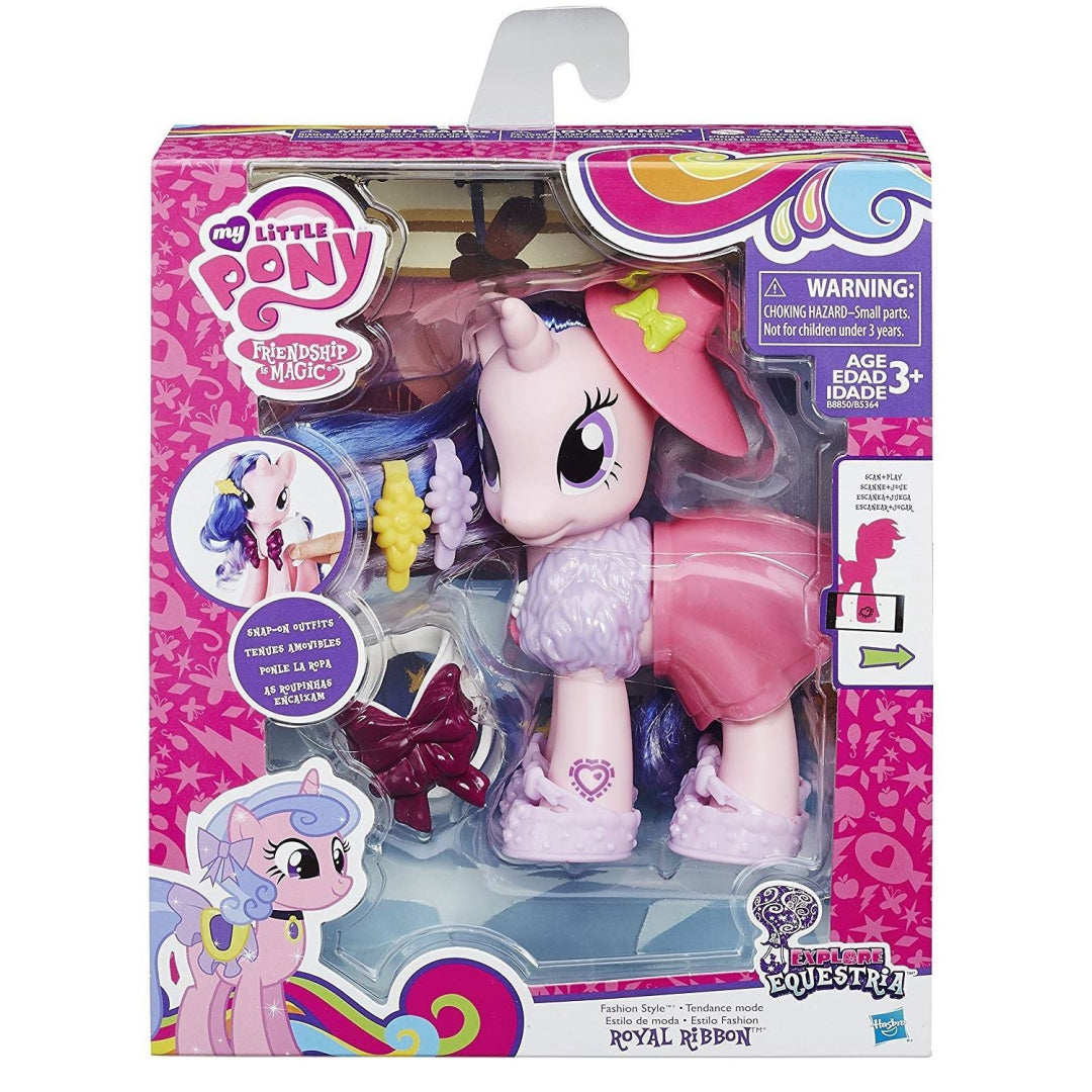 My Little Pony Explore Equestria 6-inch Fashion Style Set Royal Ribbon - Maqio