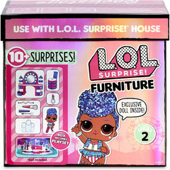 L.O.L Surprise! Backstage Furniture & Queen Doll with 10+ Surprises