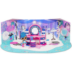 L.O.L Surprise! Backstage Furniture & Queen Doll with 10+ Surprises