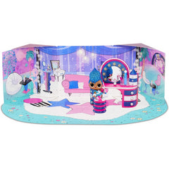 L.O.L Surprise! Backstage Furniture & Queen Doll with 10+ Surprises