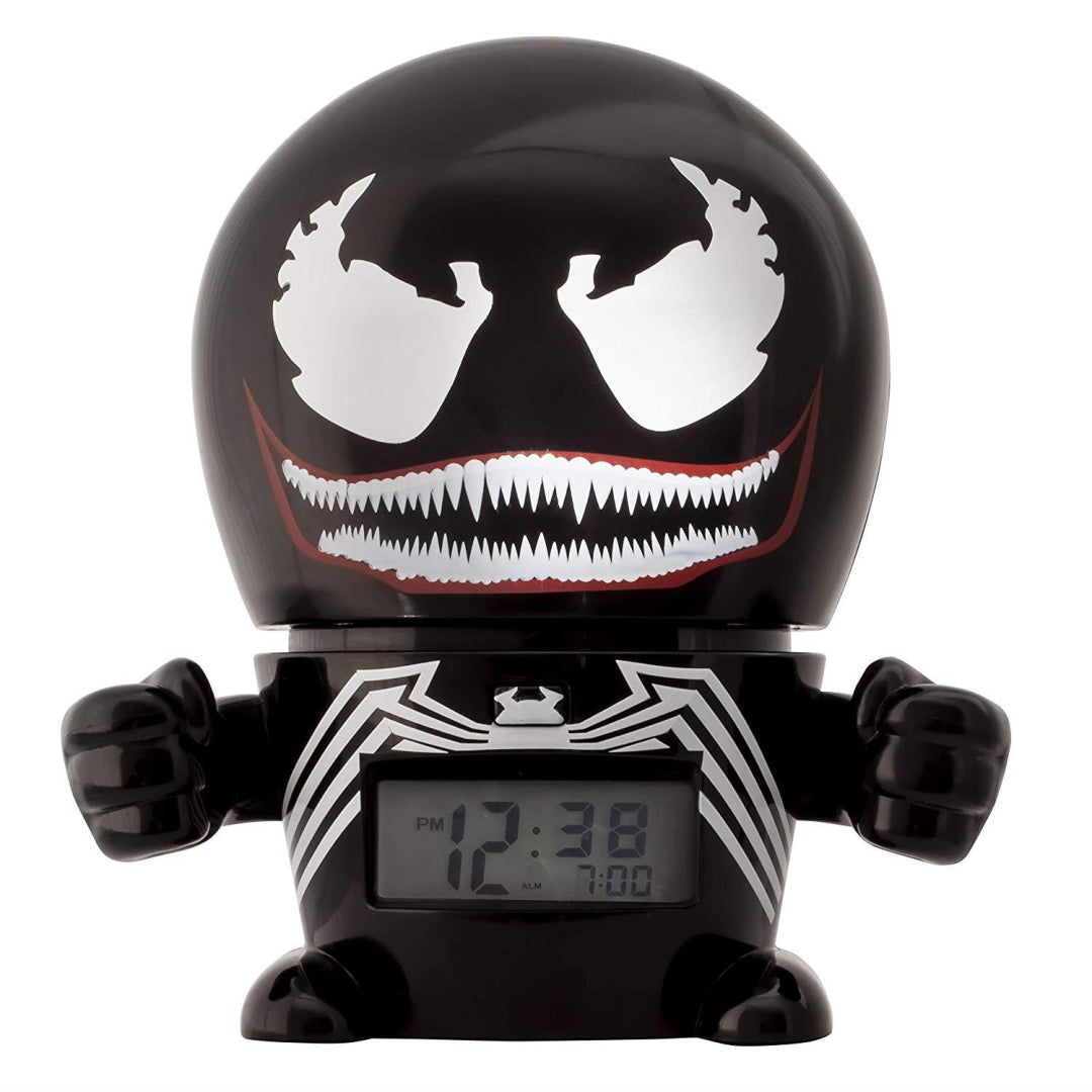 BulbBotz Marvel Venom 5.5 Inch Night Light Alarm Clock - Maqio