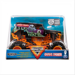 Monster Jam Truck Die-Cast Vehicle 1:24 Scale - Grave Digger Orange