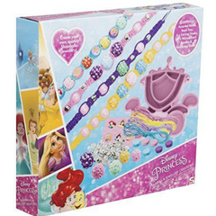 Disney Princess Shamballa Bracelet and Earrings making set with Shamballa beads - Maqio