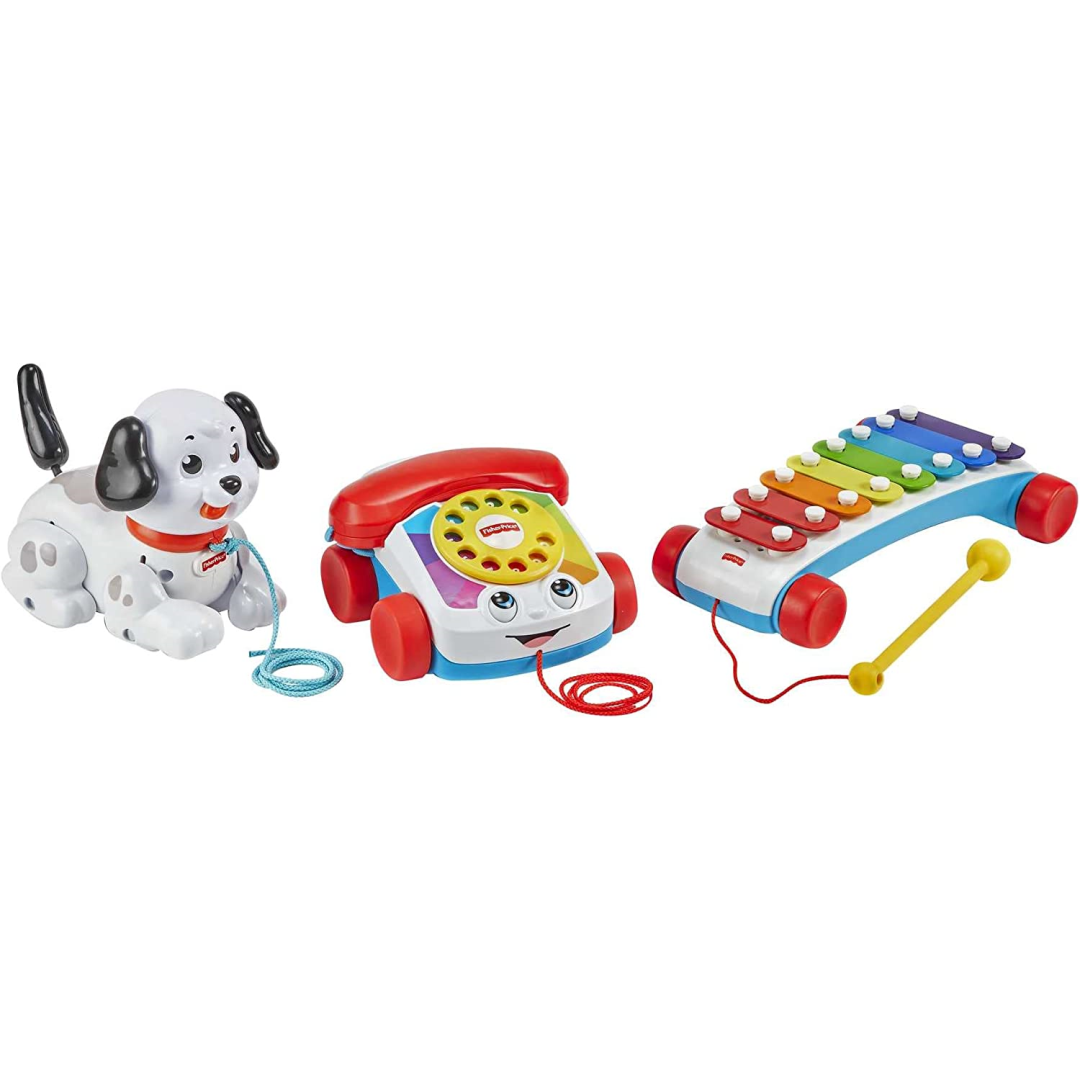 Fisher Price Pull Along Basics Gift Set