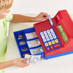 Learning Resources Pretend & Play Calculator Cash Register (UK Currency)