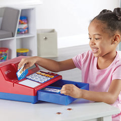 Learning Resources Pretend & Play Calculator Cash Register (UK Currency)