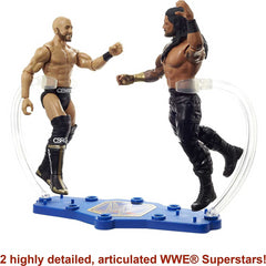 WWE Championship Showdown Roman Reigns vs Cesaro 2-Pack Action Figures