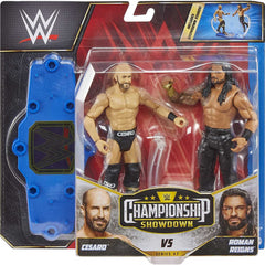 WWE Championship Showdown Roman Reigns vs Cesaro 2-Pack Action Figures