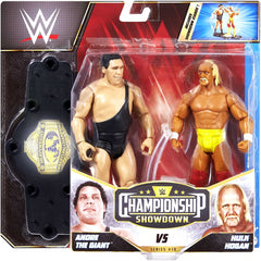 WWE Showdown 2 Pack 6 Inch Action Figures - Hulk Hogan vs Andre the Giant