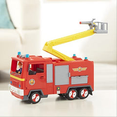 Fireman Sam Electronic Spray and Play Jupiter Fire Engine Free Wheeling & Lights