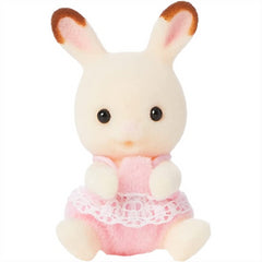 Sylvanian Families Chocolate Rabbit Twins Figures and Accessories