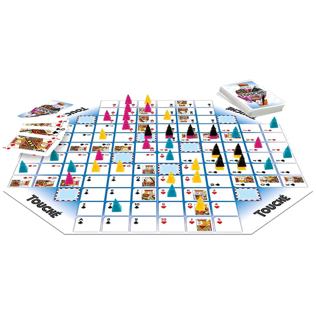 Tactic Games 02752 Touché Card & Board Game - Maqio