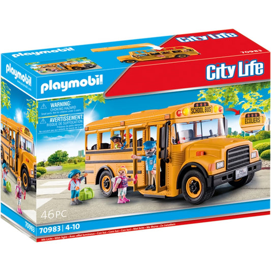 Playmobil 70983 School Bus City Life