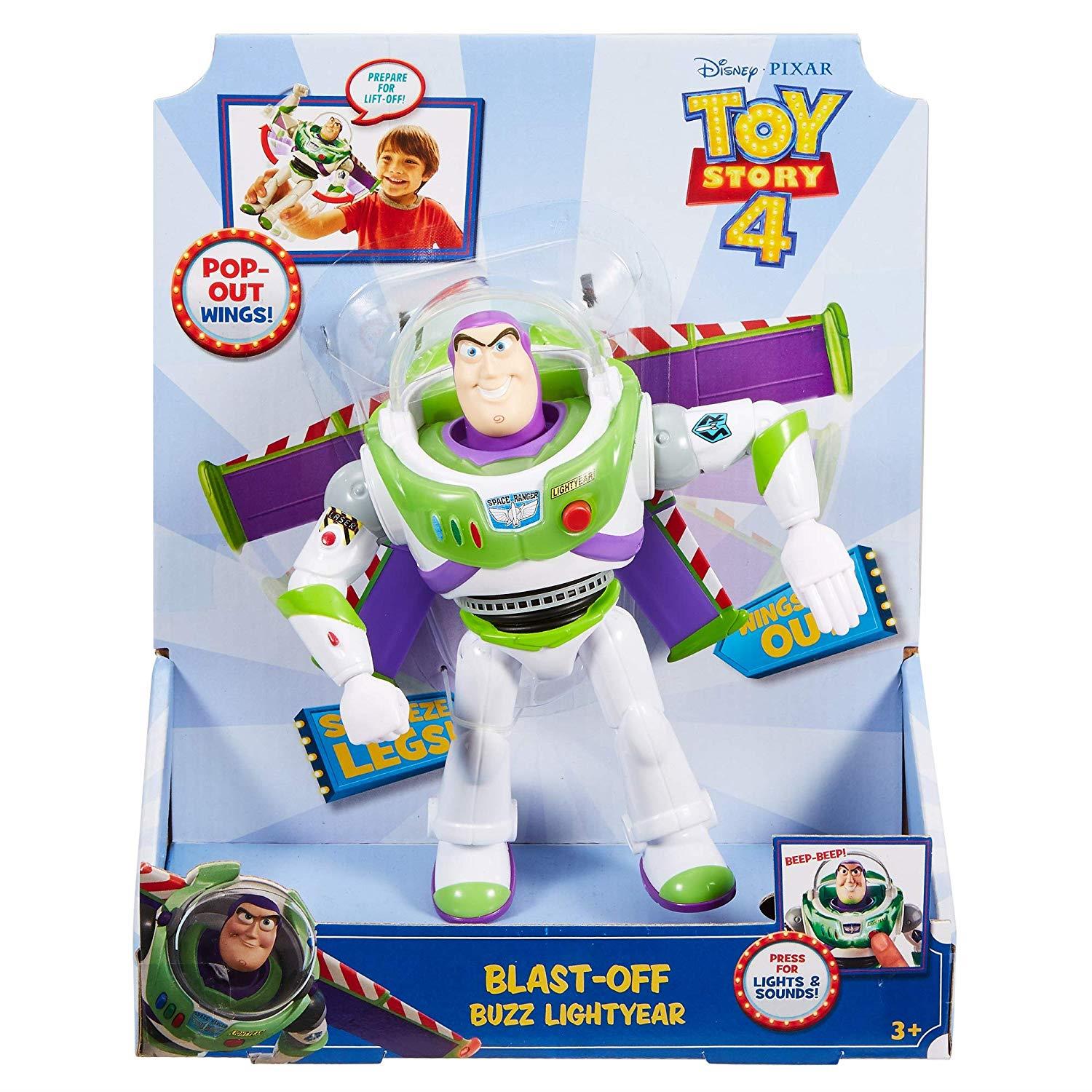 Disney GGB24 Pixar Toy Story 4 Blast-Off Buzz Lightyear Figure - Maqio