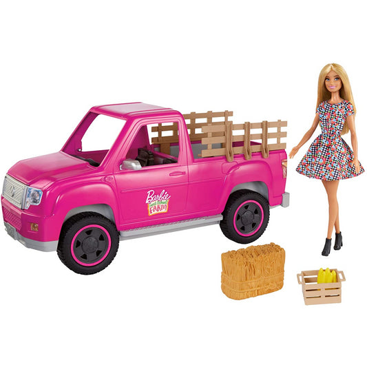 Barbie Sweet Orchard Farm Truck & Doll Set - Maqio