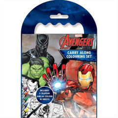 Avengers Classic Carry Along Colouring Set - Maqio