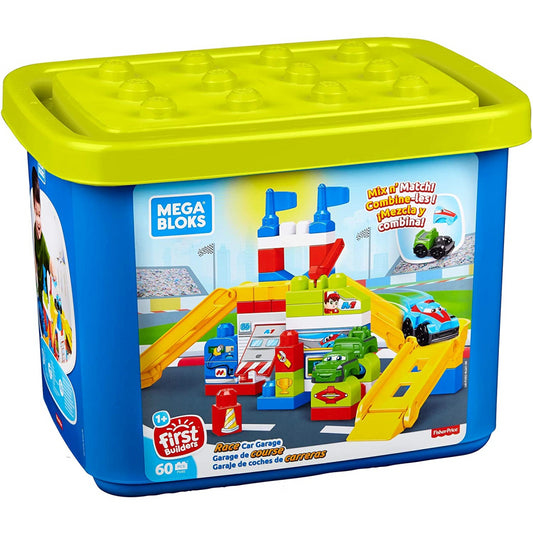 Mega Bloks Race Car Garage Bricks - Maqio