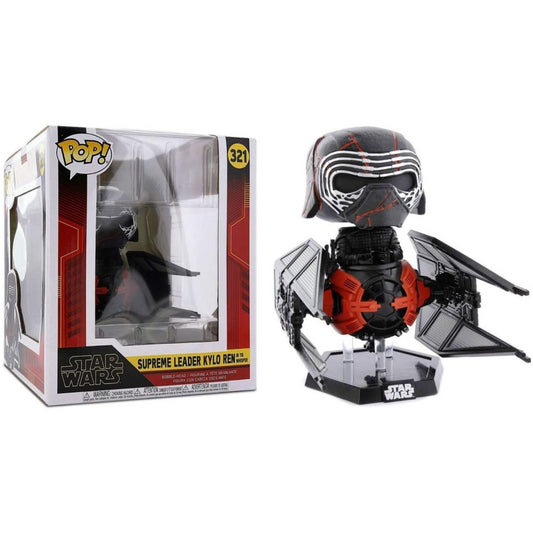 Funko POP 321 Bobble Head Rise of Skywalker Supreme Leader Kylo Ren in Whisper - Maqio