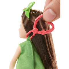 Barbie Club Chelsea Doll and Playset Avocado Dress and Cat (GJW31) - Maqio